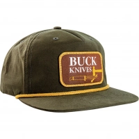 Бейсболка Buck Vintage Logo, зеленая купить в Волжском