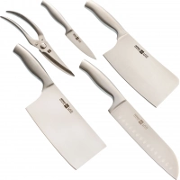 Набор кухонных ножей на подставке HuoHou 6-Piece Stainless Steel Kitchen Knife Set купить в Волжском