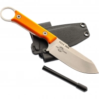 Нож White River FIRECRAFT 3.5 Pro StoneWash, сталь CPM S35VN, рукоять G10 оранжевая купить в Волжском