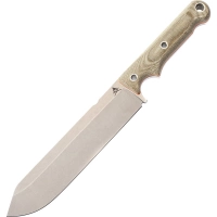 Нож White River FIRECRAFT 7 StoneWash, сталь CPM S35VN, рукоять серо-зеленая микарта, чехол Kydex купить в Волжском