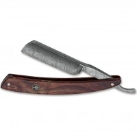 Опасная бритва Boker Damascus Curly Birch 6/8, сталь дамаск, рукоять коричневая береза купить в Волжском