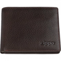 Портмоне ZIPPO, коричневый, натуральная кожа, 10,81,88,6 см купить в Волжском